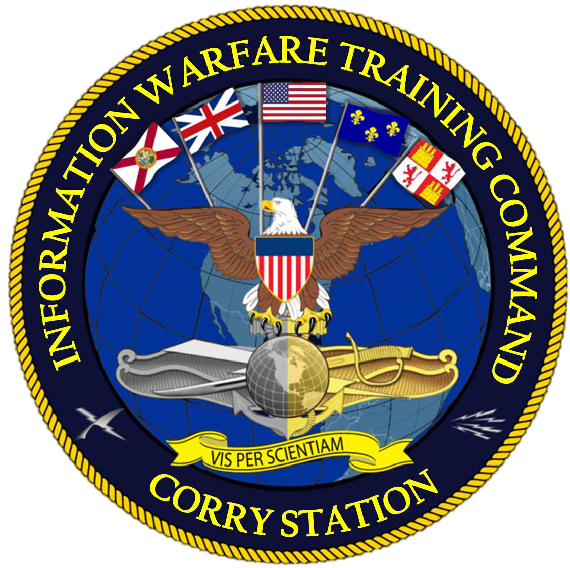 Information Warfare Training Command Corry Station seal